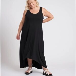 Universal Standard Flowy Sleeveless Athena Hi-Low Maxi Dress Sz XS or 10-12